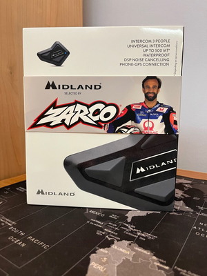 Midland BT mini C1410 new motorcycle Bluetooth intercom