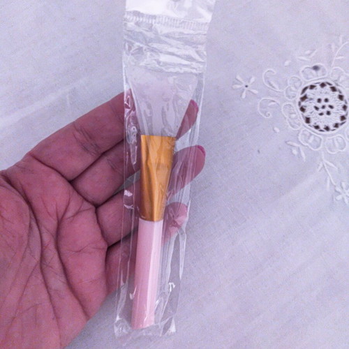 Silicone brush for face masks, skincare routine