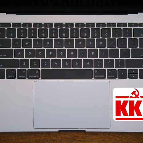 KKE sticker made to order, glossy paper