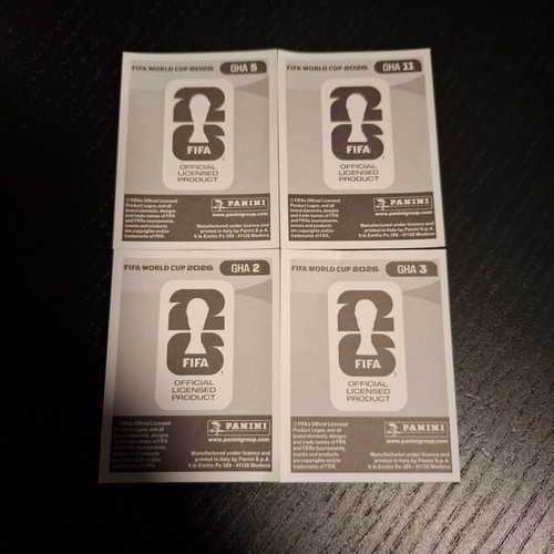 Ghana Players FIFA World Cup 2026 stickers new set