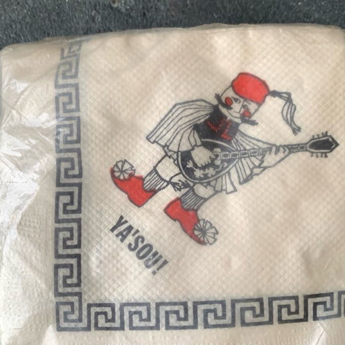 Old napkins sealed, like new