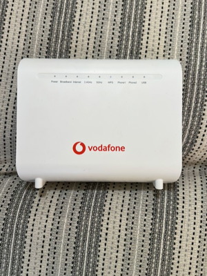 Router Vodafone σαν καινούργιο με τα καλώδια του
