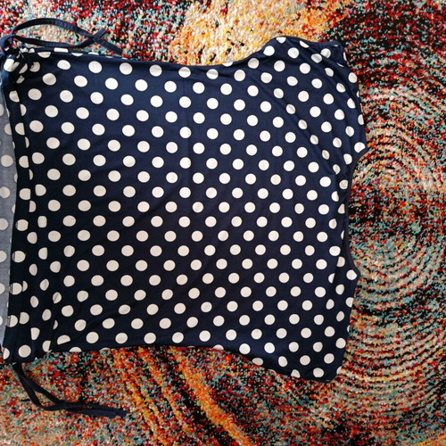 Polka dot summer shirt no Large like new