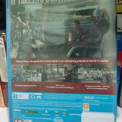 Walking Dead Survival Instinct for Nintendo WiiU new