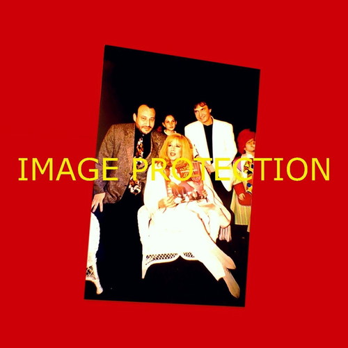 Authentic 1995 photo of Aliki Vougiouklaki at album presentation