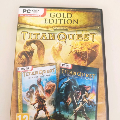 Titan Quest Gold Edition PC Game like new