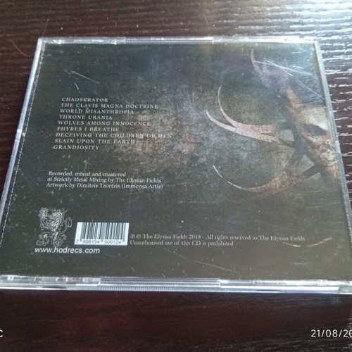 The Elysian Fields CD, metal