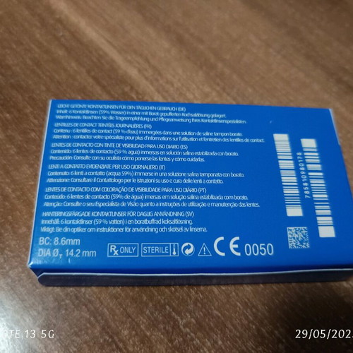 Bausch & Lomb SofLens contact lenses -3.50 new, pack of 6