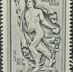 Austria 1968 stamp set mint condition