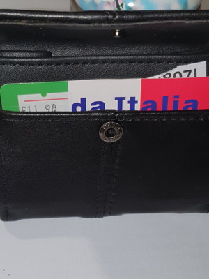 Leather wallets and cigarette rolling machine new, black