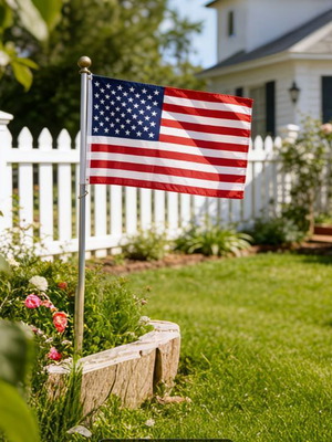 American Flag polyester 90 × 150 cm new