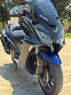 Kymco AK550 Noodoe ABS 2019 σαν καινούργιο μπλε σκούτερ