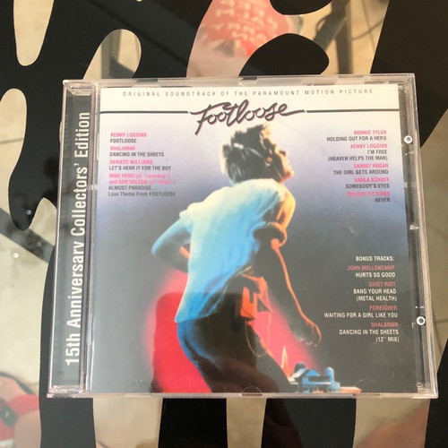 Footloose 15th Anniversary Collectors Edition Original Motion Picture Soundtrack CD used