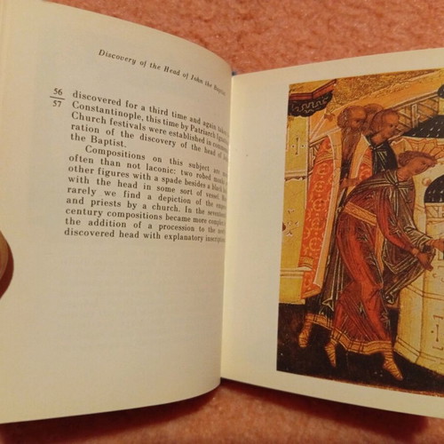 The Subjects of Early Russian Icons book used, English pocket edition 1991