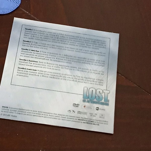 Lost DVD new with subtitles, episodes 1-5