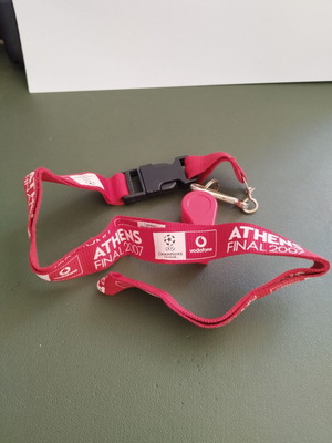 Lanyard Athens Final 2007 like new, authentic