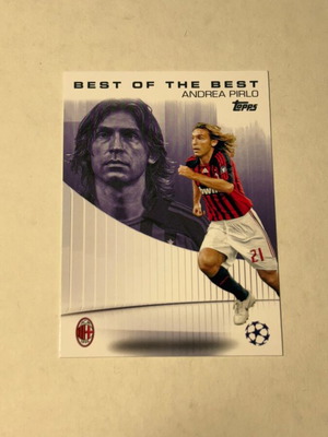 Pirlo Best of the Best Milan collectible card like new