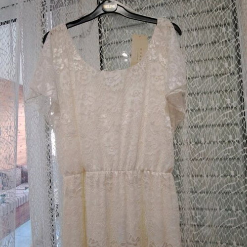 Dress new plus size white