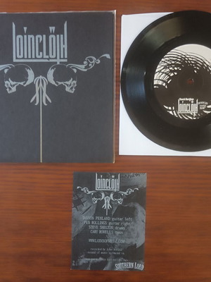 Loincloth Church Burntings 7" EP vinyl, like new, instrumental doom metal