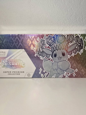 Pokemon TCG Scarlet & Violet Prismatic Evolutions Super Premium Collection καινούργιο σφραγισμένο