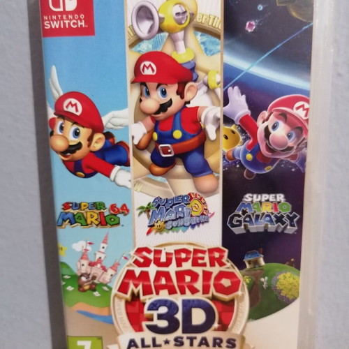 Super Mario 3D All Stars cover used, for Nintendo Switch
