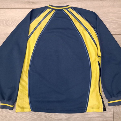 Adidas Basketball shirt like new, size Large, blue and yellow vintage