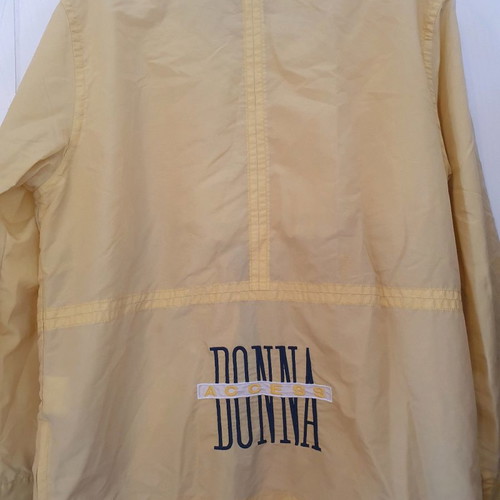 Access yellow coat used 90s light raincoat size M