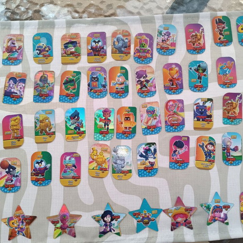 Brawl Stars metal caps pack of 103, like new