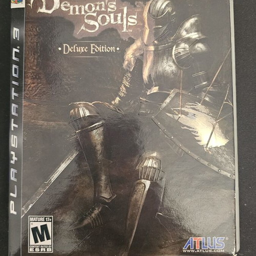 Demon's Souls Deluxe Edition PlayStation 3 used with official guide and soundtrack CD