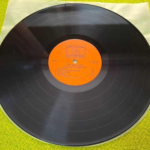Nat King Cole LP μεταχειρισμένο, περιλαμβάνει Nature Boy, τζαζ