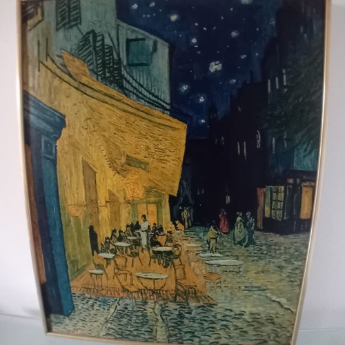 Framed painting 56×44 cm like new