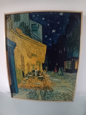 Framed painting 56×44 cm like new