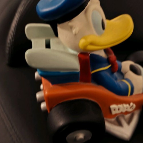 Disney Donald Duck piggy bank used in good condition