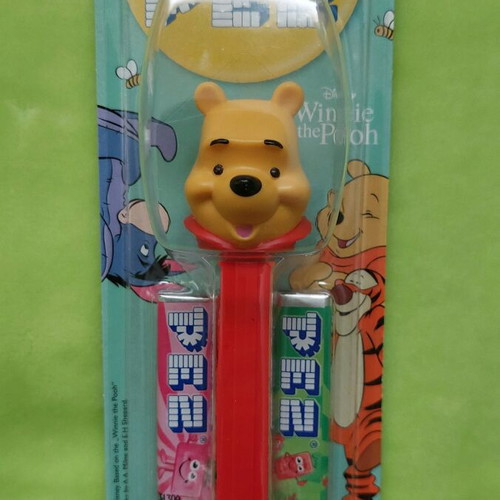 PEZ Winnie the Pooh collectible dispenser with candies new