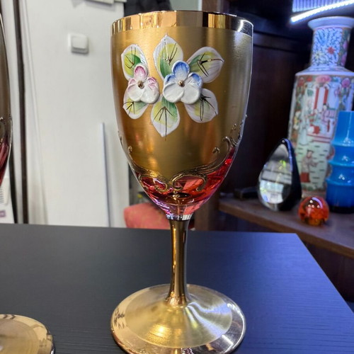 Bohemia Crystal Set 8102 like new