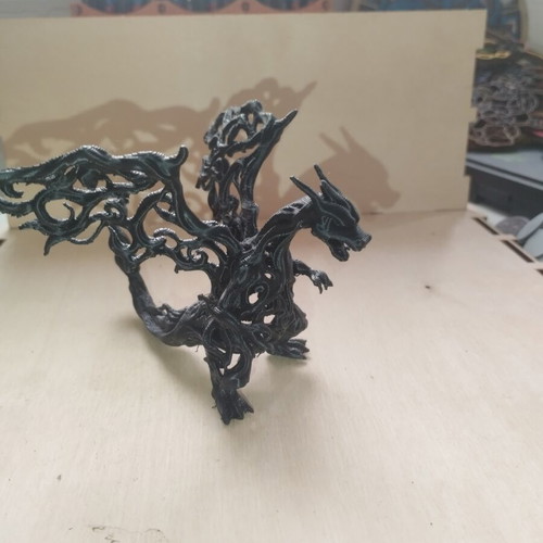 3D printed Charizard figure, 10cm