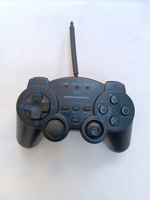 Ασύρματο χειριστήριο Play station 2 μαύρο μεταχειρισμένο
