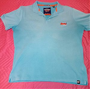 T-shirt Polo SUPERDRY XL size