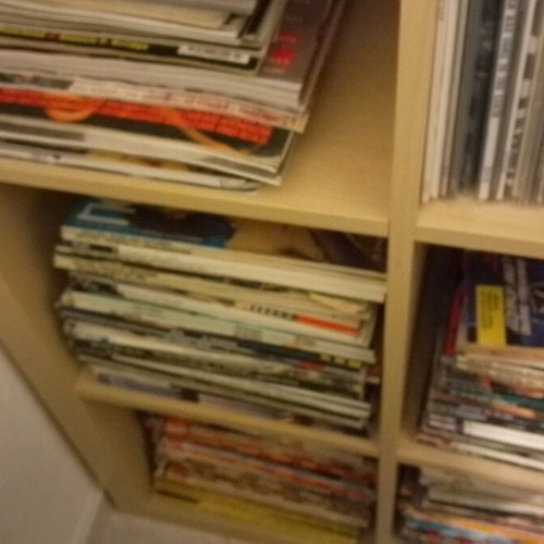 Pop rock magazines used, pack of 100 from 70s to 90s