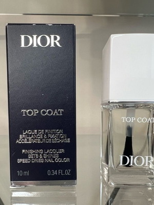 Dior Top Coat protective nail polish new