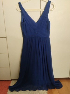 Monsoon cocktail dress like new, blue, size M