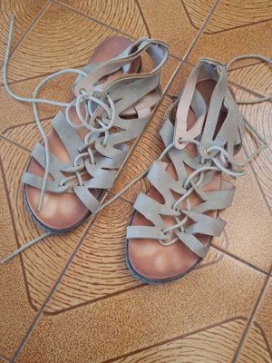 Sandals size 38 used, good condition