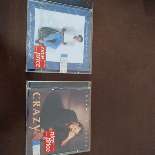 Julio Iglesias 2 CD pack Starry Night & Crazy like new