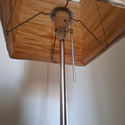IKEA ORGEL VRETEN floor lamp used with rice paper shade
