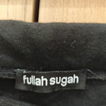 Pencil mini skirt Fullah Sugah like new, black, size M