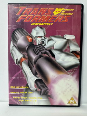 Transformers Generation 2 DVD animated series like new
