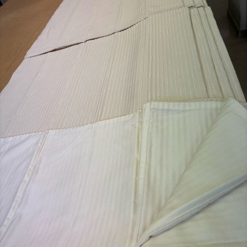 Κουρτίνες Roman Shades καινούργιες, 3 τεμάχια, χειροποίητες με φόδρα