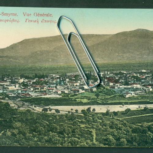 Old Smyrna - Vournovas postal card used, 1900s decade, unmailed