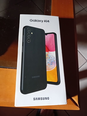 Samsung Galaxy A14 4/128GB black smartphone