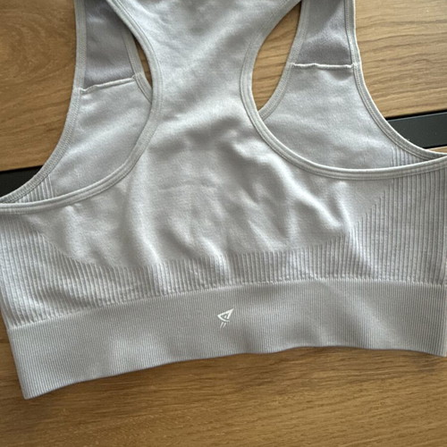 Primark grey sports bra, size small